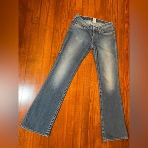 True Religion Dark Blue Flare Jeans